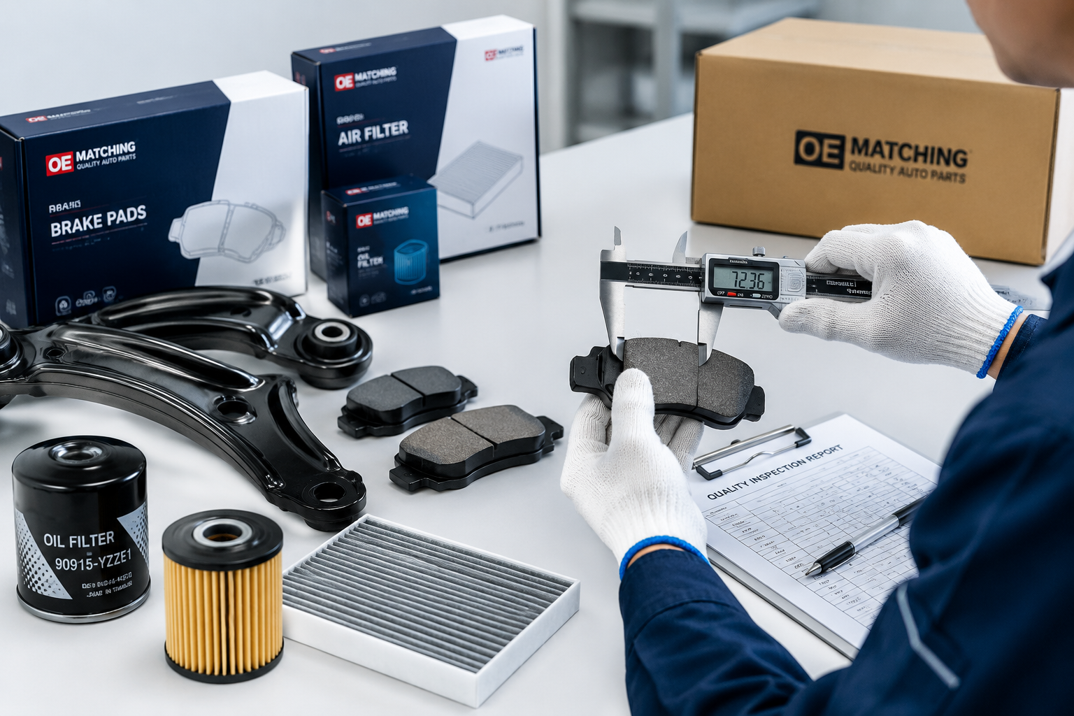 Quality inspection follow-up for auto parts sourcing | HengXin Auto Parts
